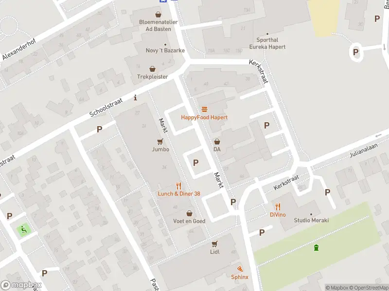 Politie naar de Markt in Hapert vanwege ongeval met letsel