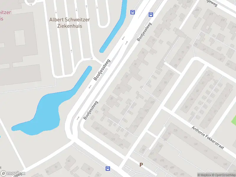 Besteld ambulance vervoer naar de Bootjessteeg in Zwijndrecht
