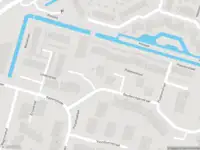 Ambulance met grote spoed naar de Platanendreef in Bleiswijk