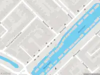 Ambulance met grote spoed naar de Westerkade in Schiedam