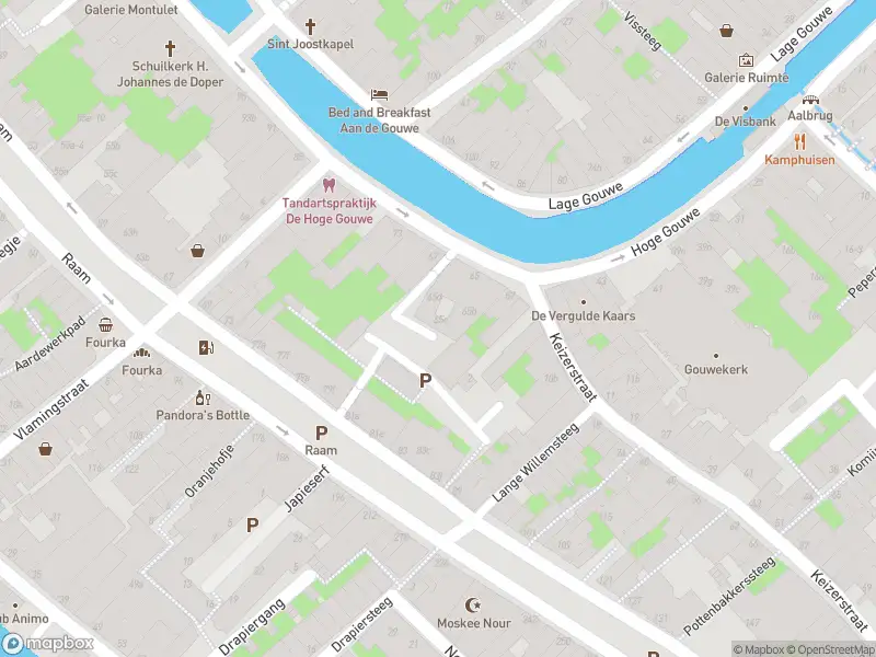 Ambulance met gepaste spoed naar de Raam in Gouda