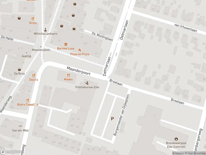 Brandweer met gepaste spoed naar de Breelaan in Ede