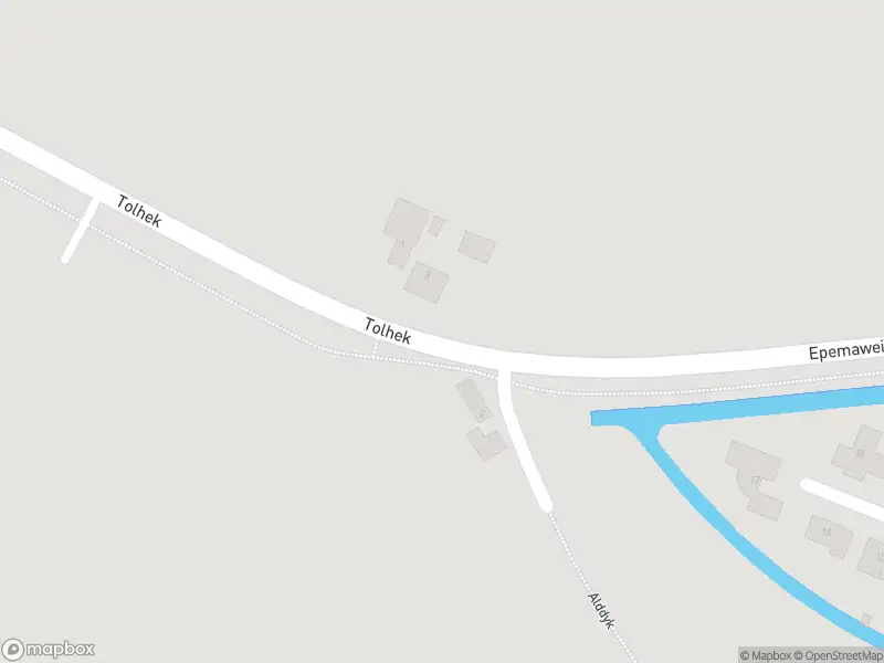 Politie met grote spoed naar de Tolhek in Ysbrechtum vanwege ongeval met letsel