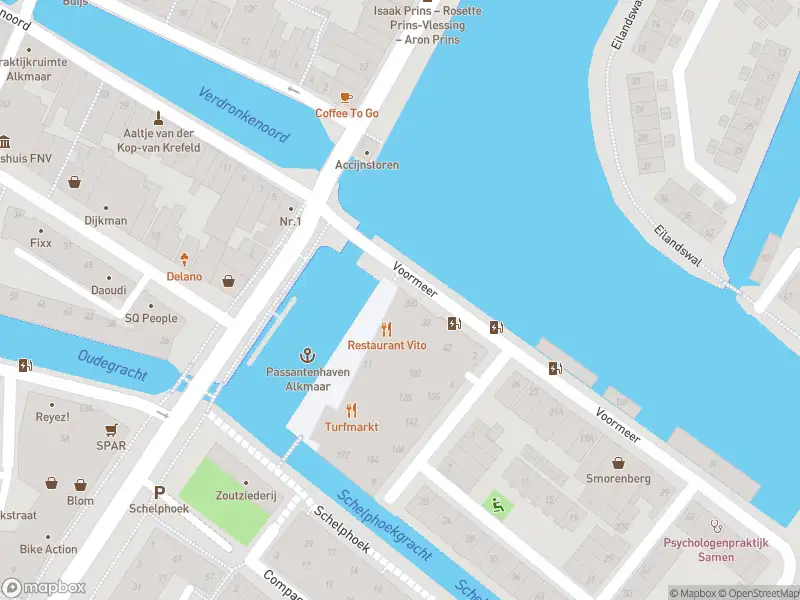 Ambulance naar de Turfmarkt in Alkmaar