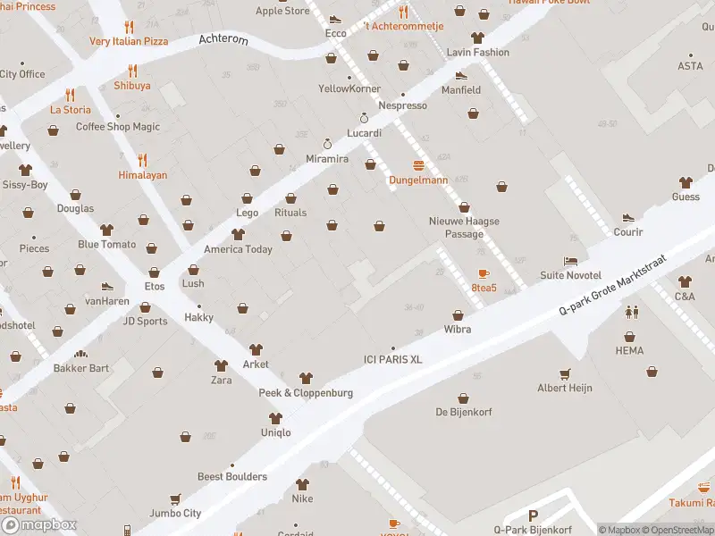 Brandweer met grote spoed naar de 1e Haagpoort in 's-Gravenhage vanwege afgaan automatisch brandalarm