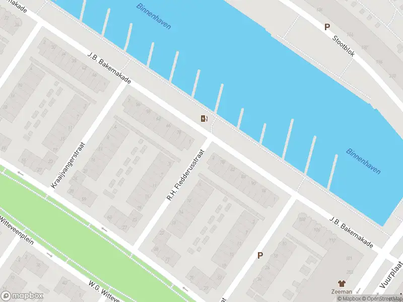 Ambulance met gepaste spoed naar de R.H. Fledderusstraat in Rotterdam