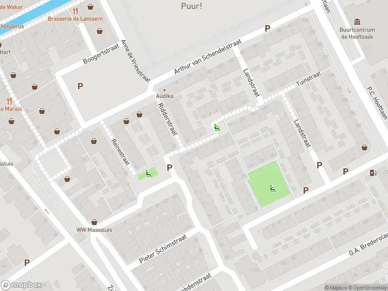 Ambulance met gepaste spoed naar de Tuinstraat in Maassluis