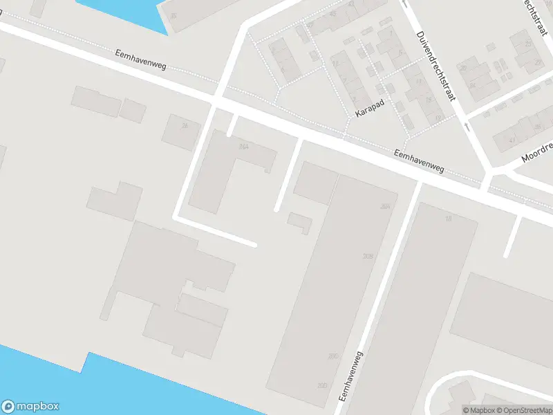 Ambulance met gepaste spoed naar de Eemhavenweg in Rotterdam