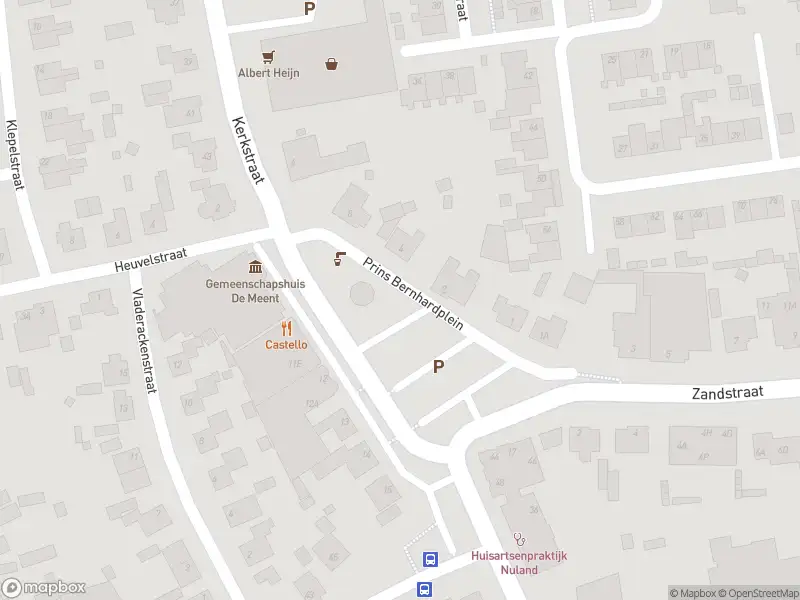 Brandweer met gepaste spoed naar de Prins Bernhardplein in Nuland