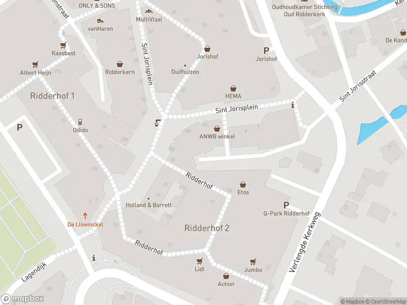 Ambulance met grote spoed naar de Sint Jorisplein in Ridderkerk