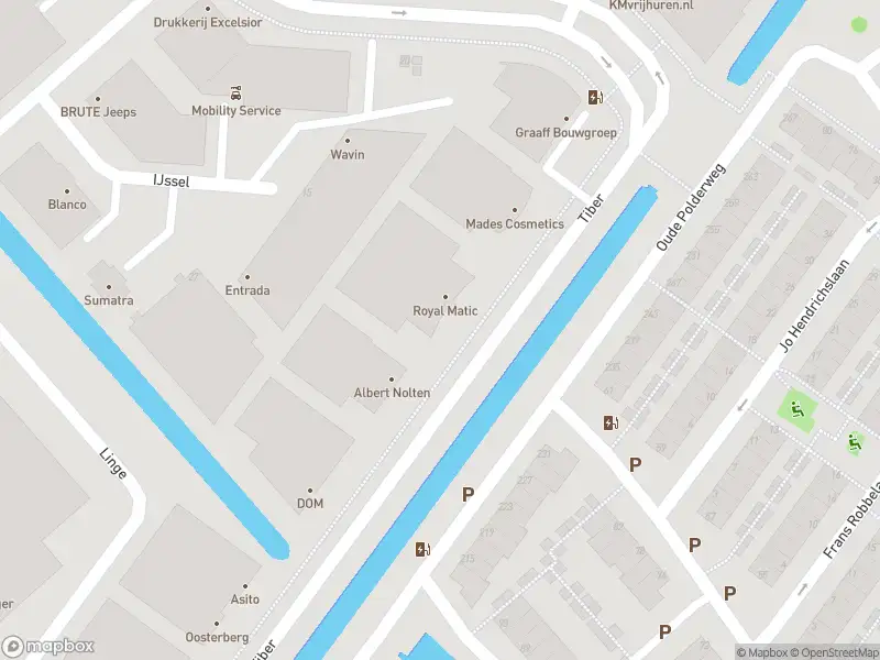 Politie met grote spoed naar de Tiber in 's-Gravenhage vanwege personen te water