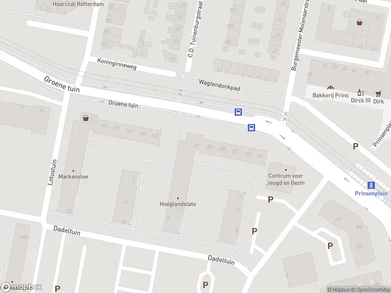 Ambulance met grote spoed naar de Groene tuin in Rotterdam