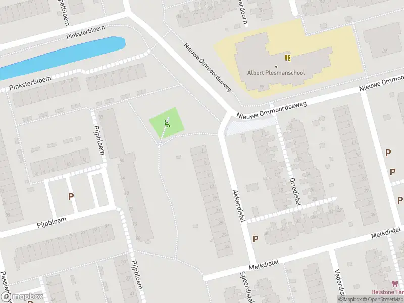 Ambulance met gepaste spoed naar de Akkerdistel in Rotterdam