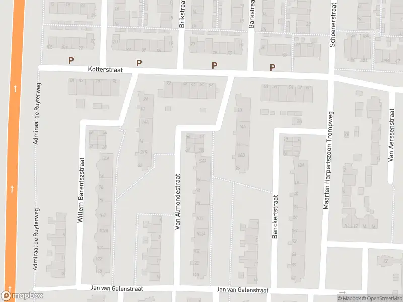 Ambulance met gepaste spoed naar de Van Almondestraat in Dordrecht