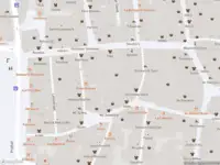 Brandweer met gepaste spoed naar de Mosae Forum in Maastricht