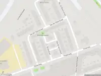 Ambulance met grote spoed naar de Hajo Brugmanshof in Amsterdam