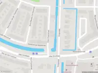 Ambulance met grote spoed naar de Clara Visserstraat in Spijkenisse