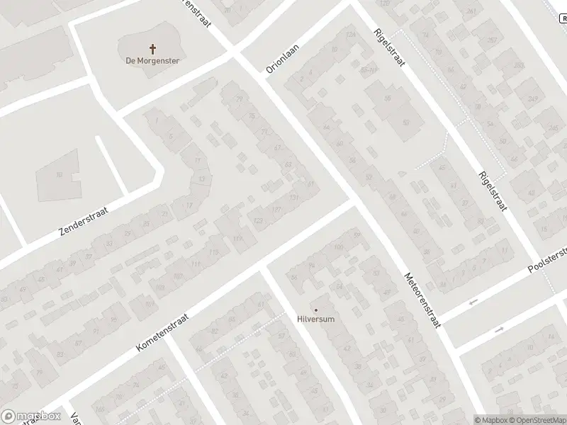 Politie naar de Kometenstraat in Hilversum vanwege aanrijding met letsel