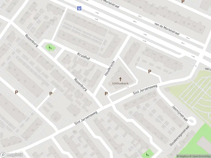 Ambulance met gepaste spoed naar de Houtkrocht in Noordwijk