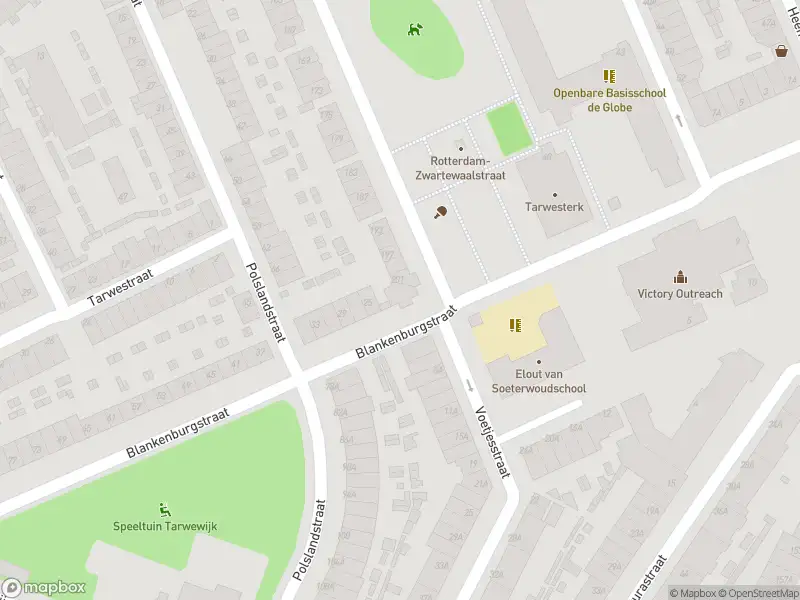 Ambulance met grote spoed naar de Blankenburgstraat in Rotterdam