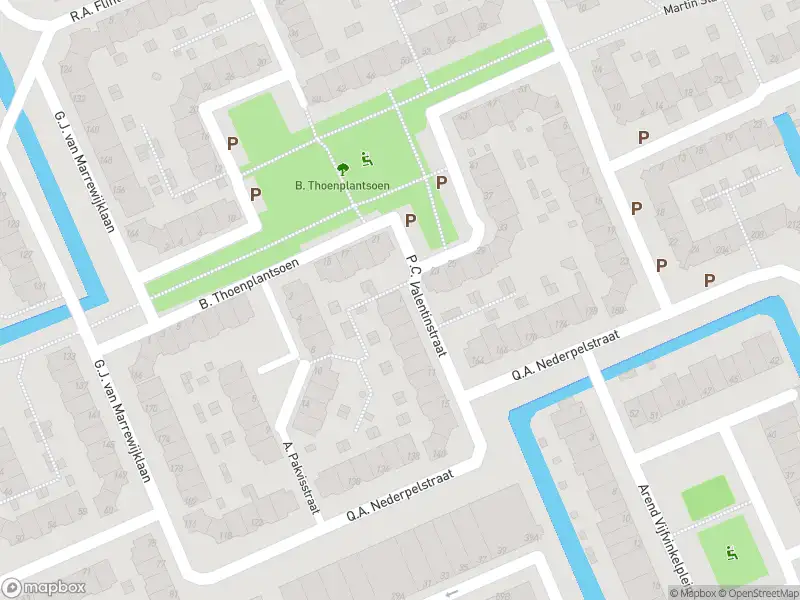 Ambulance met gepaste spoed naar de P.C. Valentinstraat in 's-Gravenhage