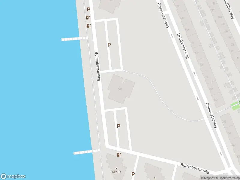 Ambulance met grote spoed naar de Buitenbassinweg in Rotterdam