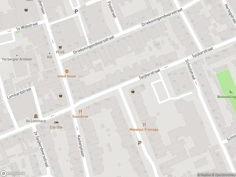 Overlastmelding Spijkerstraat in 6828DG Arnhem