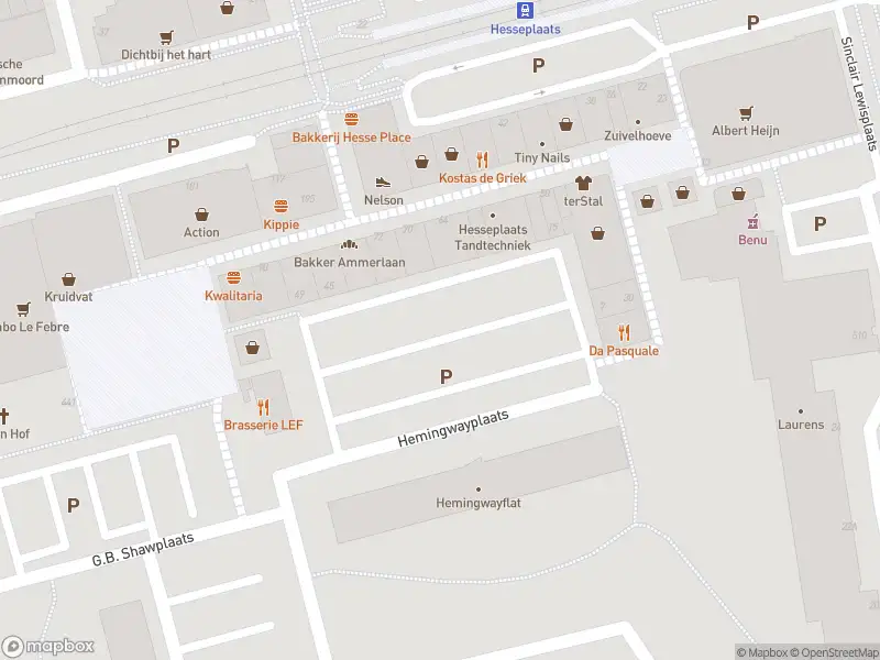 Besteld ambulance vervoer naar de Hemingwayplaats in Rotterdam