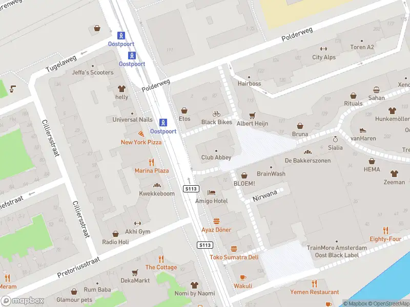 Ambulance naar de Land van Cocagneplein in Amsterdam