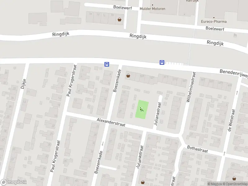 Ambulance met gepaste spoed naar de Boezemkade in Ridderkerk