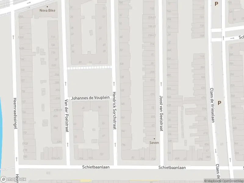 Ambulance met grote spoed naar de Hendrick Sorchstraat in Rotterdam