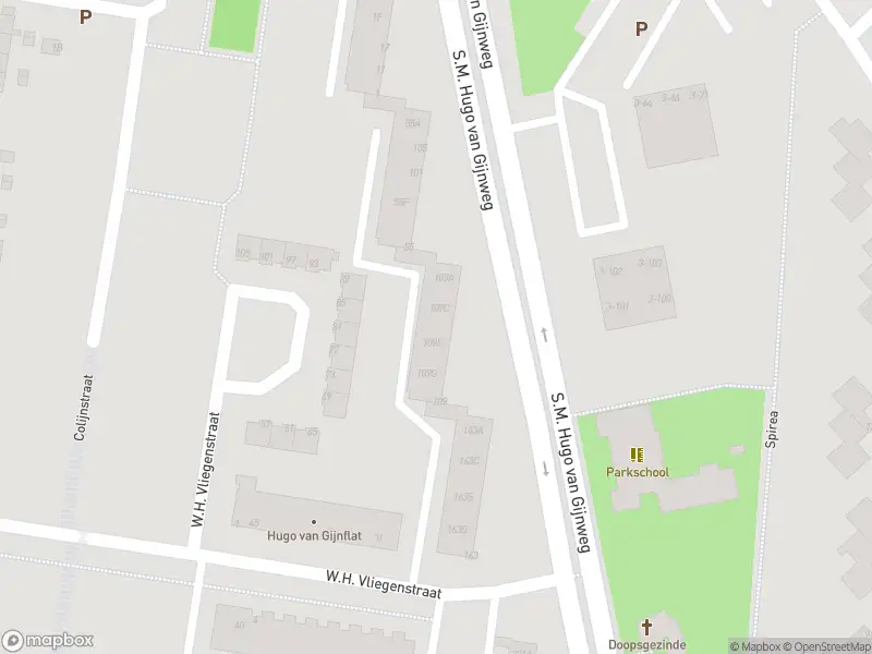 Ambulance met gepaste spoed naar de S.M. Hugo van Gijnweg in Dordrecht