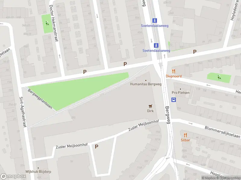 Ambulance met grote spoed naar de Bergwegplantsoen in Rotterdam