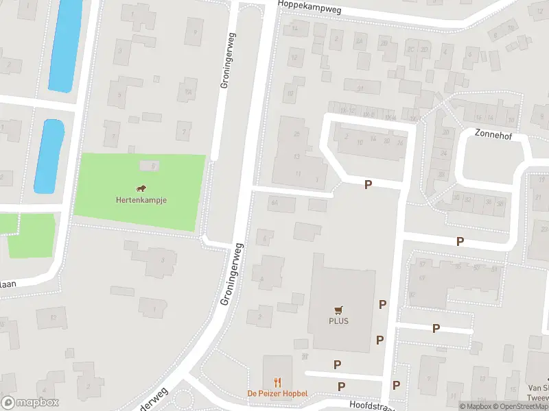 Politie met gepaste spoed naar de Groningerweg in Peize vanwege ongeval met letsel