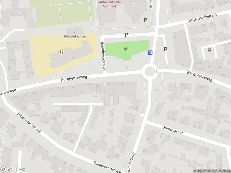 Politie naar de Berghemseweg in Oss vanwege ongeval met letsel