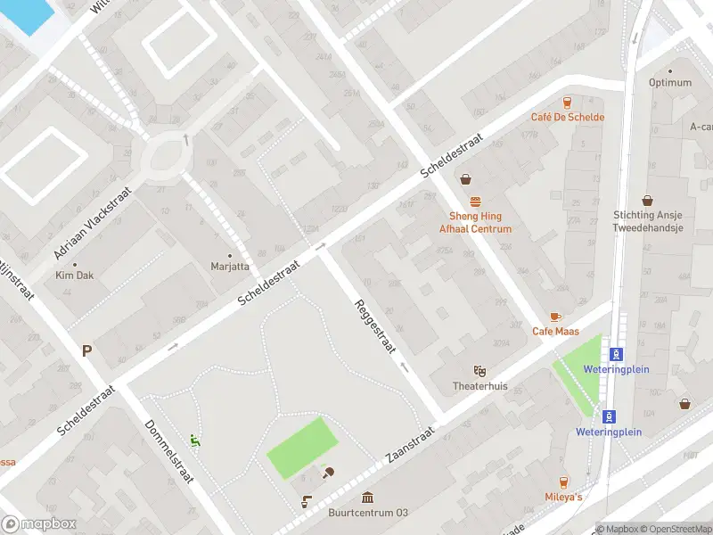 Ambulance met grote spoed naar de Reggestraat in 's-Gravenhage