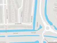 Ambulance met grote spoed naar de Het Fluitketeltje in Gorinchem