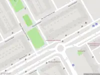 Ambulance met gepaste spoed naar de Bijlmerdreef in Amsterdam