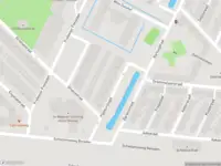 Ambulance met grote spoed naar de Pasteursingel in Rotterdam