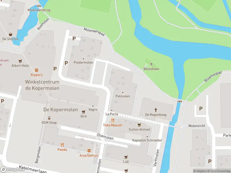 Ambulance met gepaste spoed naar de Poldermolen in Leiden