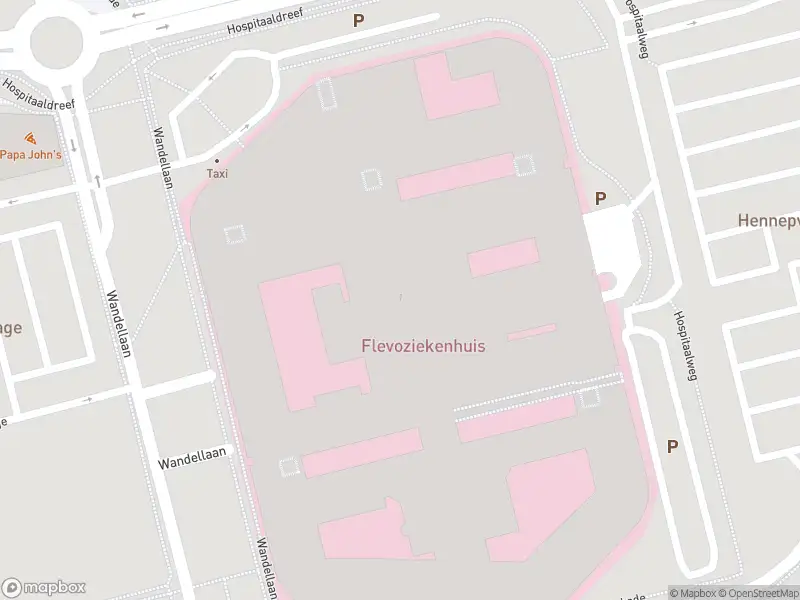 Besteld ambulance vervoer naar de Hospitaalweg in Almere