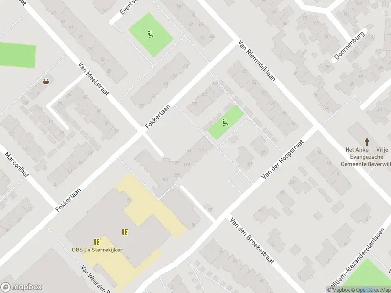 Anonieme overlastmelding Fokkerlaan in Beverwijk