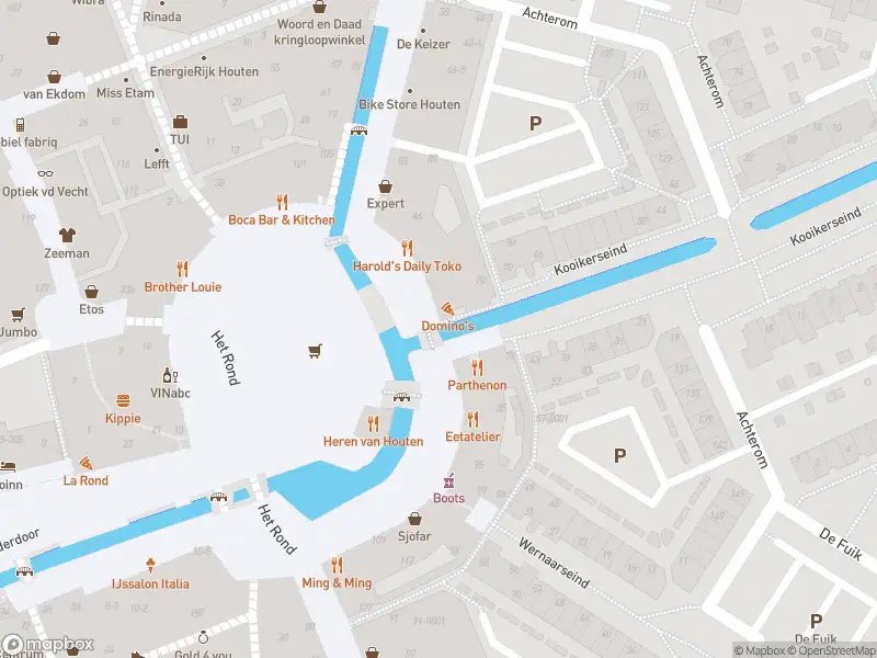 Politie naar de Het Rond in Houten