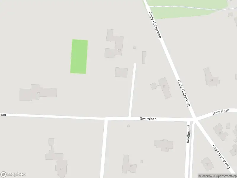 Brandweer met gepaste spoed naar de Dwarslaan in Blaricum vanwege stormschade