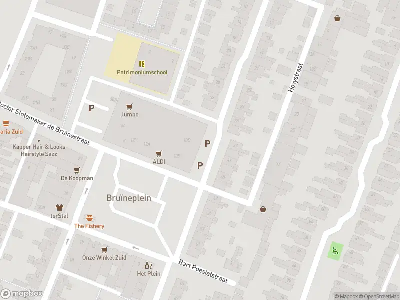 Brandweer met gepaste spoed naar de Dr. Slotemaker de Bruïnestraat in Veenendaal vanwege stormschade