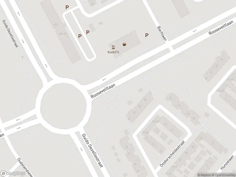 Brandweer met gepaste spoed naar de Rooseveltlaan in Terneuzen vanwege stormschade