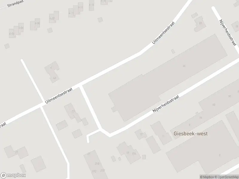 Politie naar de Uitmeentsestraat in Giesbeek vanwege aanrijding met letsel