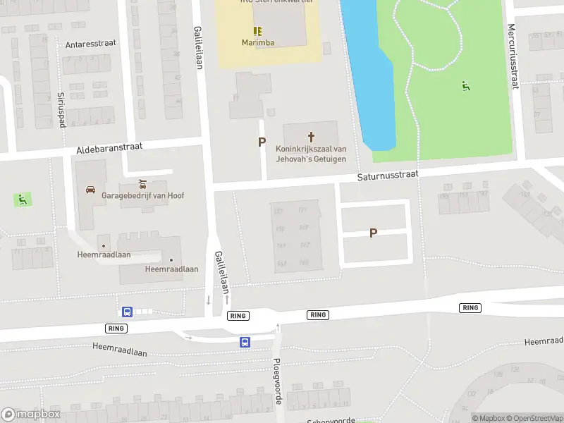 Ambulance met gepaste spoed naar de Saturnusstraat in Spijkenisse