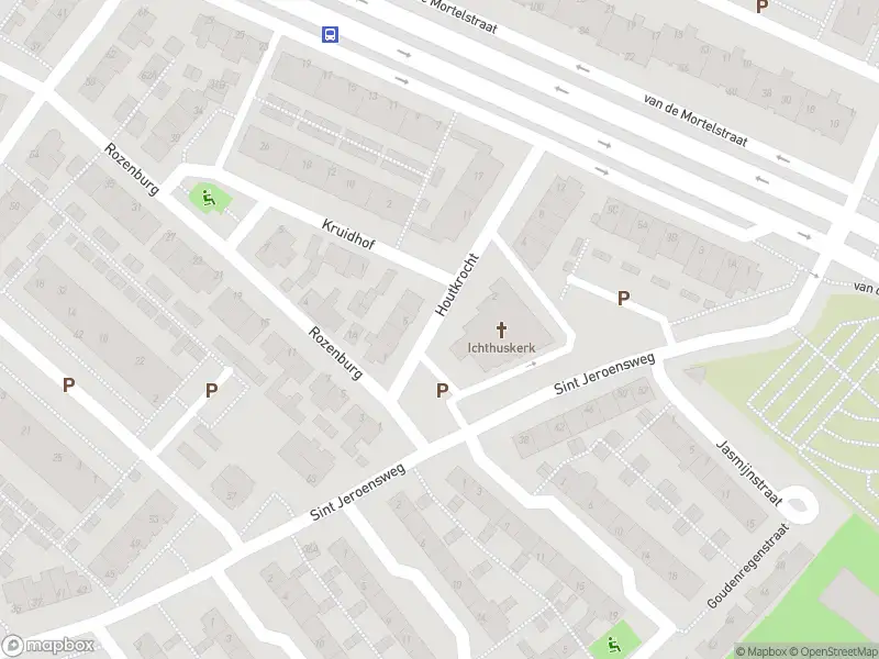 Ambulance met grote spoed naar de Houtkrocht in Noordwijk