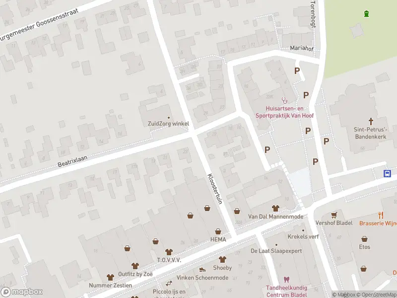 Brandweer met gepaste spoed naar de Kloostertuin in Bladel vanwege stormschade